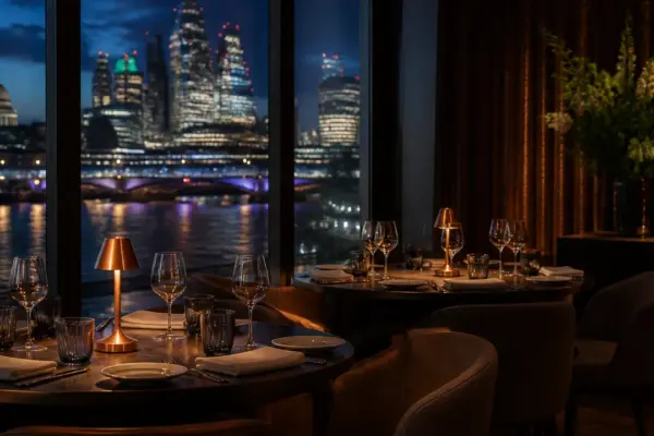 Planning a relaxed evening in London