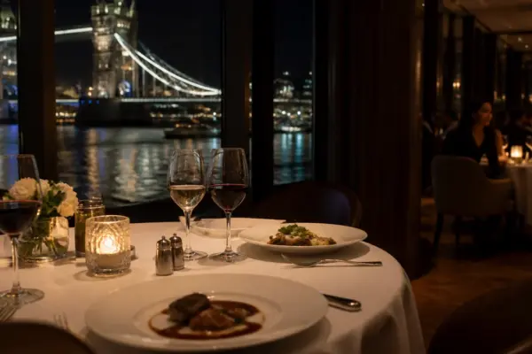 Romantic dinner date with a London escort